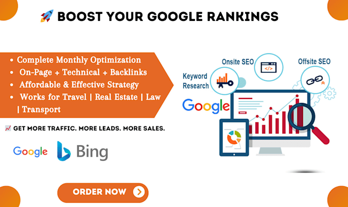 provide affordable monthly SEO strategy for google ranking