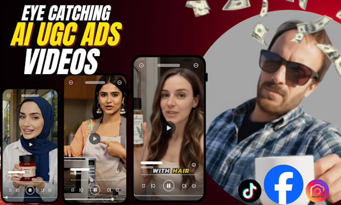 Create viral ai ugc video ads for tiktok, reels, and youtube by Fayzan ...