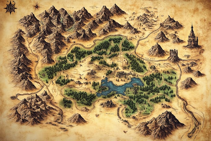 do you rpg fantasy map