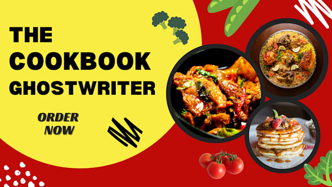 professionally write your recipes and cookbook