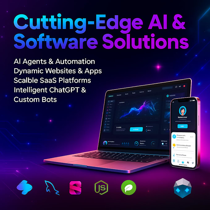 build custom responsive scalable ai websites applications and chatbots