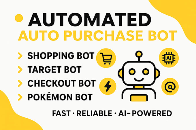 automated auto purchase bot, walmart bot, target bot, checkout bot, pokemon bot