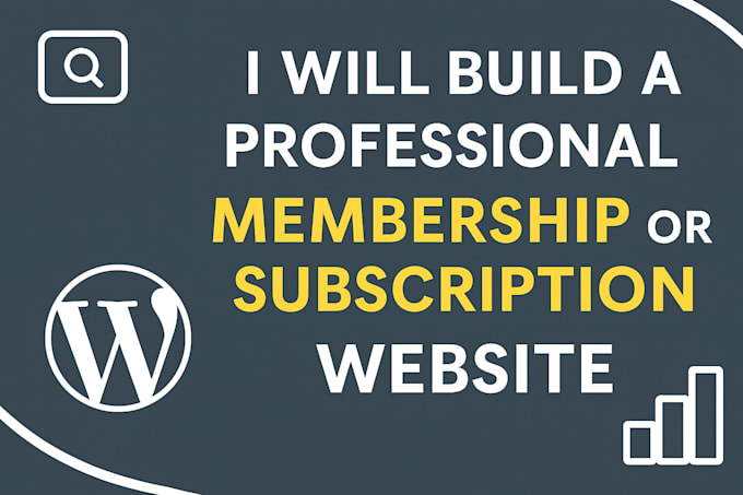 build a professional wordpress membership or subscription website in 24 hours