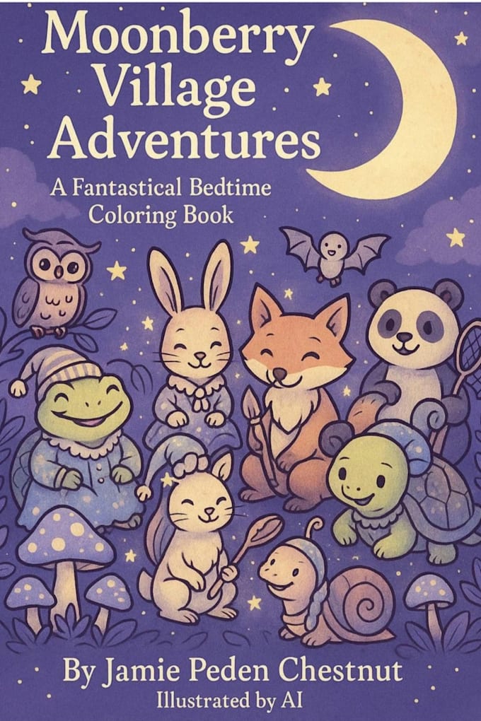 create colourful book illustrations and book covers