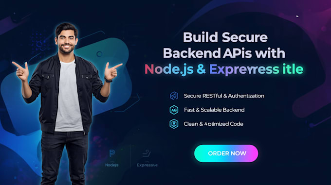 build secure backend apis with node js and express js