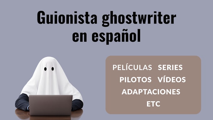 escribiré tu guion profesional