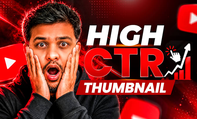 design high CTR youtube thumbnails that attract viewers