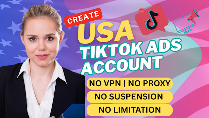 Usa tiktok agency ads account, usa tik tok agency ads account for non ...