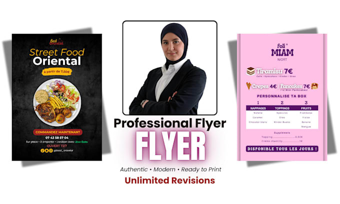 design your professional flyer