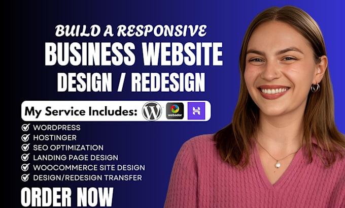 do wordpress website development, create ecommerce website, design wordpress