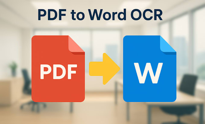 Scanned pdf word ocr perfect for legal court document formatting ...