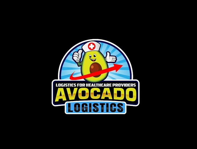create exclusive and marvelous avocado logo design