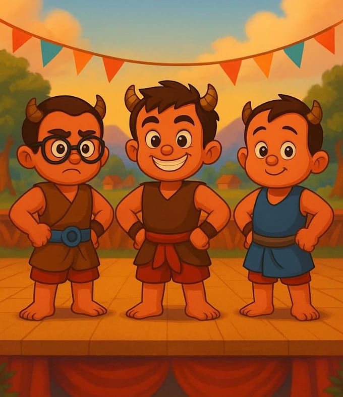 create cute and relatable cartoon characters