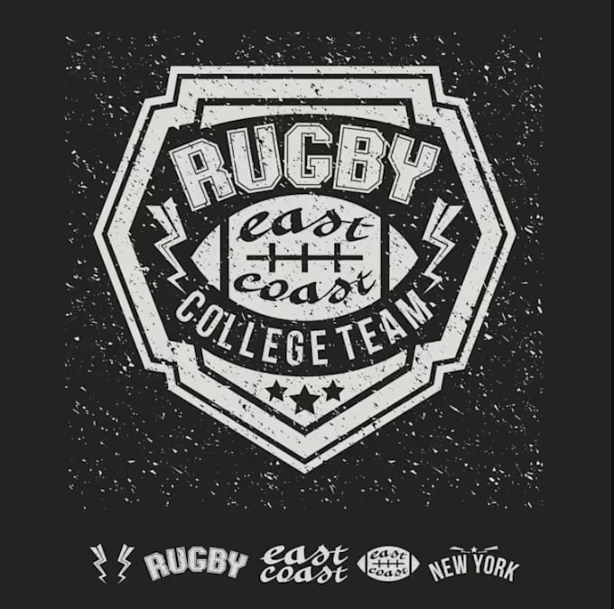 Design a vintage rugby logo for your team, league, or brand by Philip ...