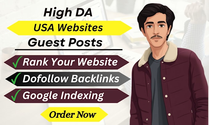 write and publish USA guest posts on high da websites