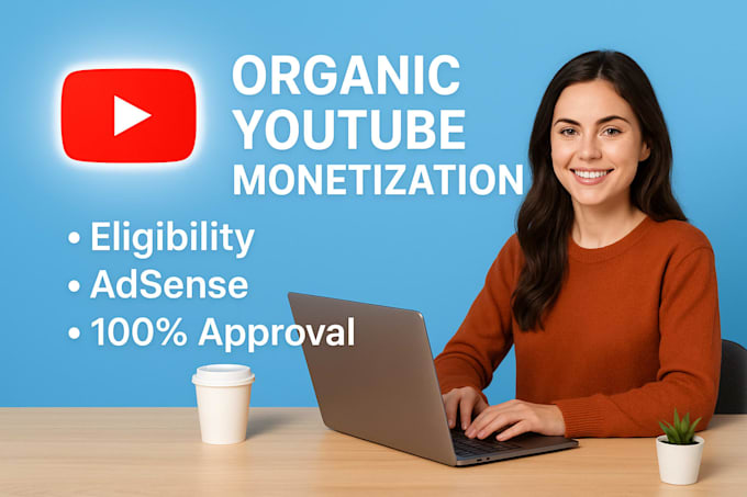 setup organic youtube monetization and adsense