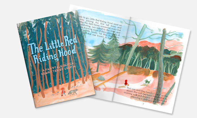 illustrate your kidlit book hand drawn mixed media