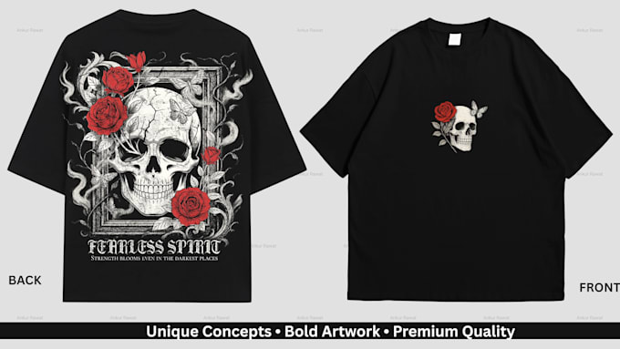 create premium creative custom tshirt designs for your brand