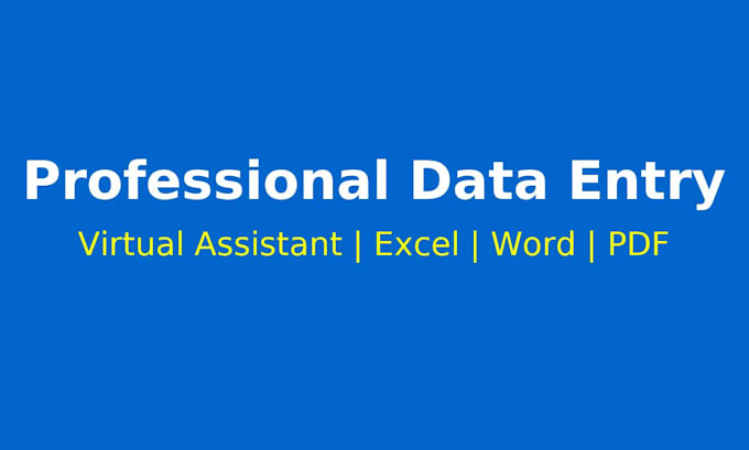 accurate data entry copy paste excel typing