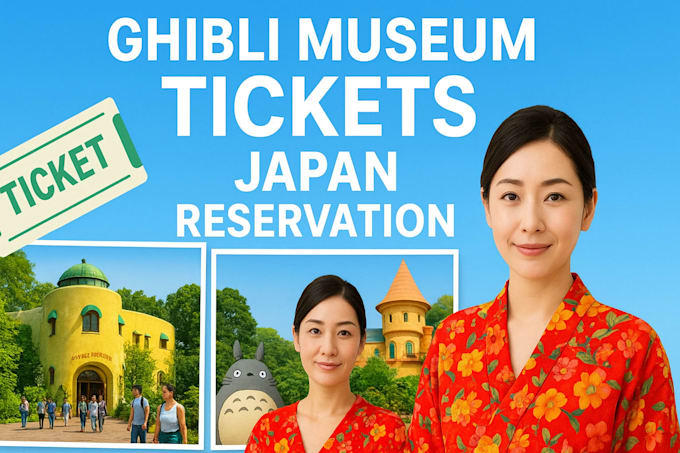 Reservar ingresso para o museu ghibli, parque do museu ghibli e reserva ...