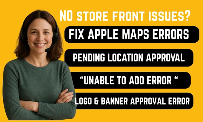 fix unable to add location for apple map location disapproved approve map brand