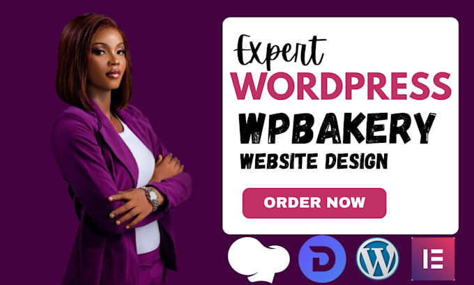 fix wordpress wpbakery website, impreza theme, divi, elementor pro, wpbakery