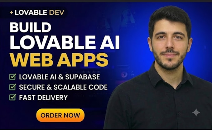 build and fix your lovable ai website, lovable dev app, supabase saas mvp