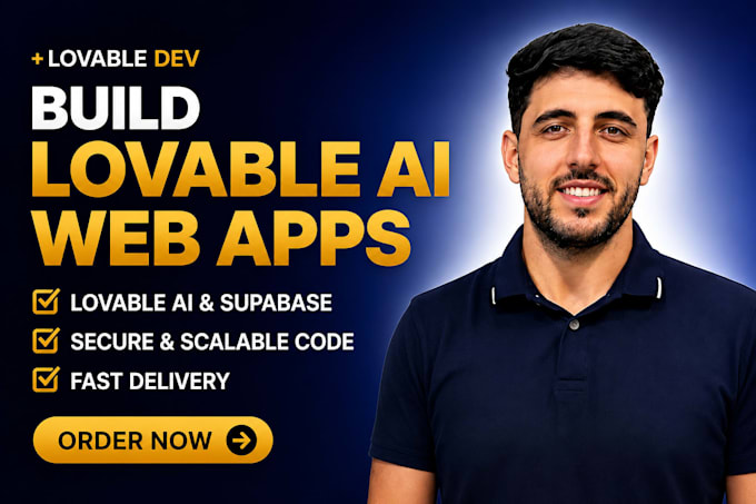 build and fix your lovable ai website, lovable dev app, supabase saas mvp