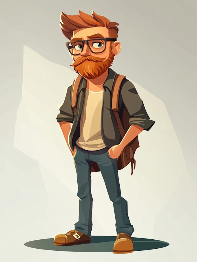 design simple 2d game characters