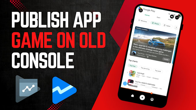 publish your app or game on google play store old console