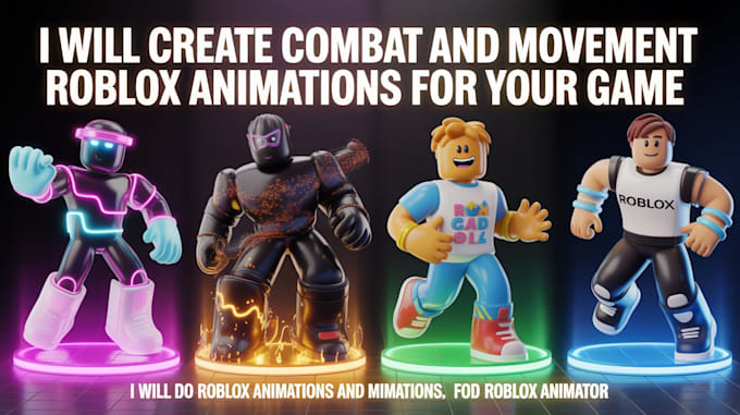create roblox game, roblox animation, roblox video for your game