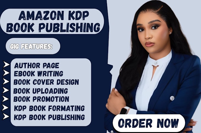 do amazon KDP book publishing, book formatting, uploading and promotion