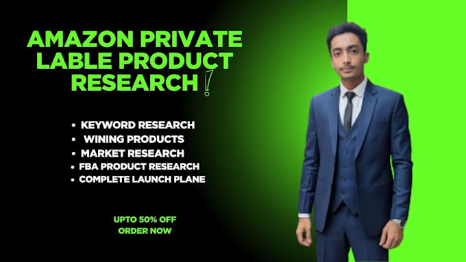 do amazon private label product research fba