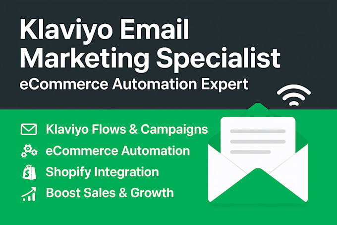 be klaviyo email marketing specialist ecommerce email automation expert growth
