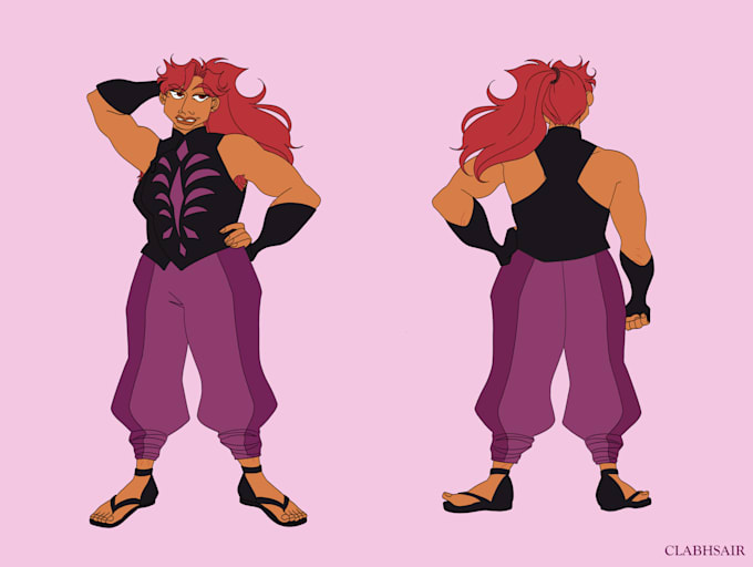 do reference for your character