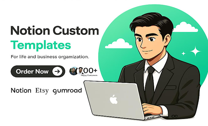 create custom notion template, dashboards and CRM systems