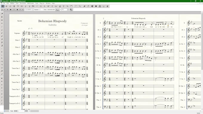 copy sheet music from anywhere to a notation software
