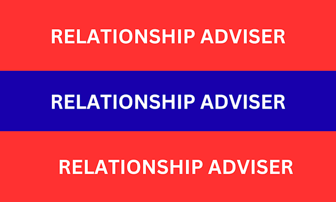 be your personal relationship adviser