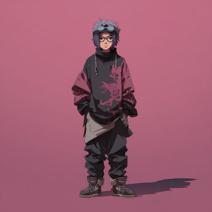 draw anime character for you