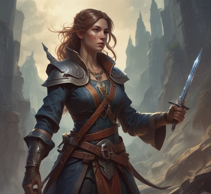 dnd character art and dnd character art