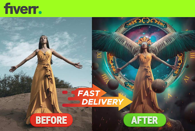 professionally edit, retouch, and manipulate your photos for stunning results