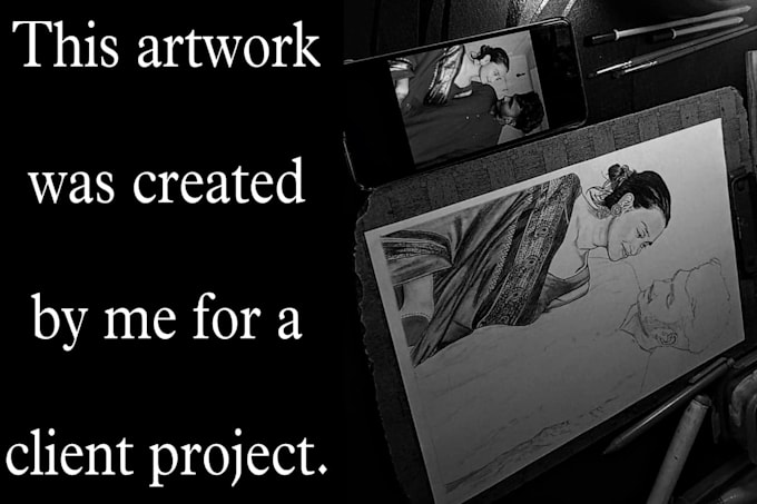 draw custom handmade drawings