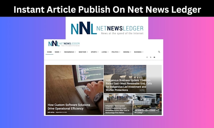publish your article on netnewsledger