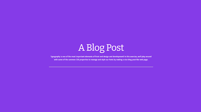 design and develop a modern responsive blog website