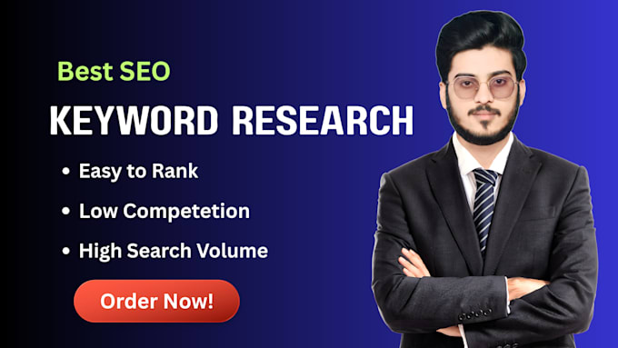 do a professional SEO keywords research for your website
