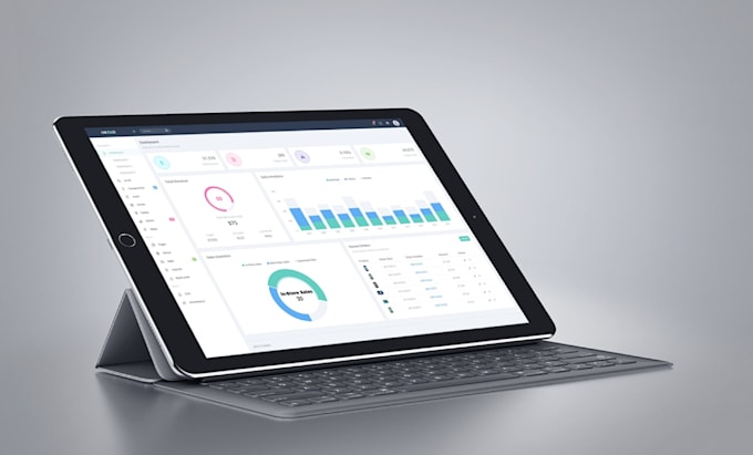 design web app, saas dashboard UI UX in figma