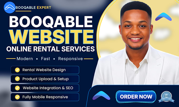 booqable online rental service website, build booqable rental website design SEO
