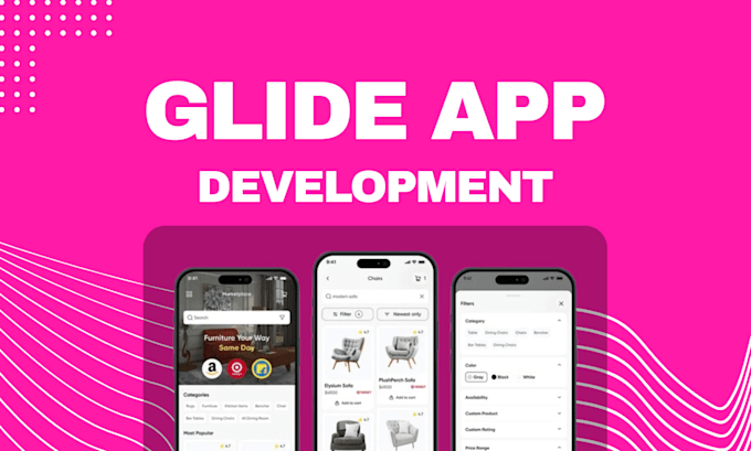 create glide app, glide app development, glide app design, web app, mobile app