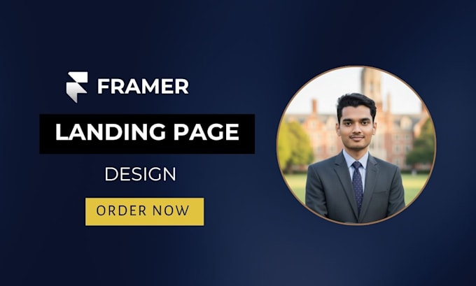 Build modern framer landing page and figma to framer landing by Mu ...