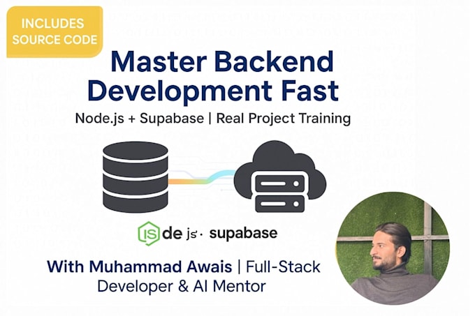 help you build and deploy a nodejs API with supabase fast